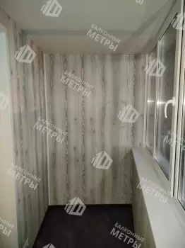 Отделка балкона с утеплением в многоквартирном доме