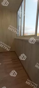 Отделка балкона с утеплением в многоквартирном доме