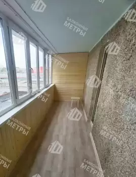 Отделка балкона с утеплением в многоквартирном доме