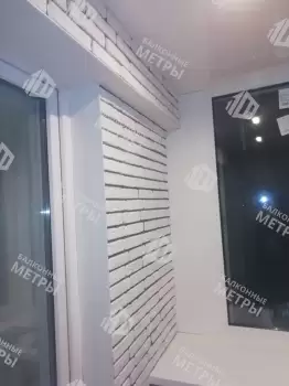 Отделка с утеплением балкона в панельном доме