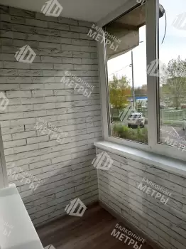 Отделка балкона и установка потайного люка