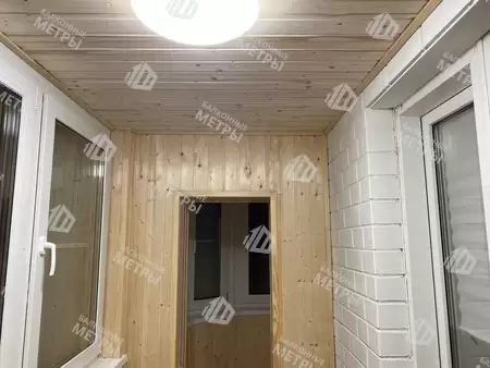 Отделка и утепление эркерного балкона